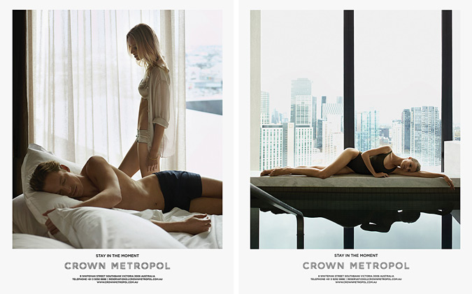плакати реклама Crown Metropol плакати реклама готелю Crown Metropol